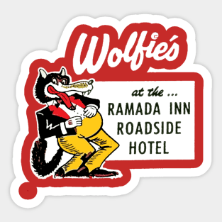 Wolfie's Sticker